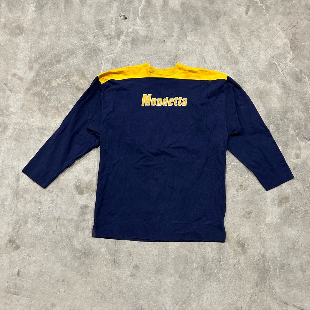 Mondetta Blue and Yellow Long Sleeve Tees